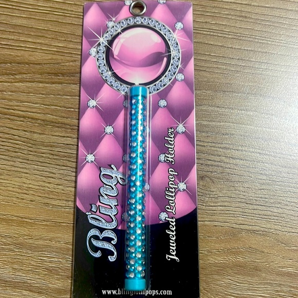 Sugar Factory Inspired Lollipop Holder - Blue - Picture 1 of 1